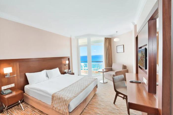 Salamis Bay Conti Resort Hotel & Casino Famagusta  Pokój zdjęcie A room at the hotel