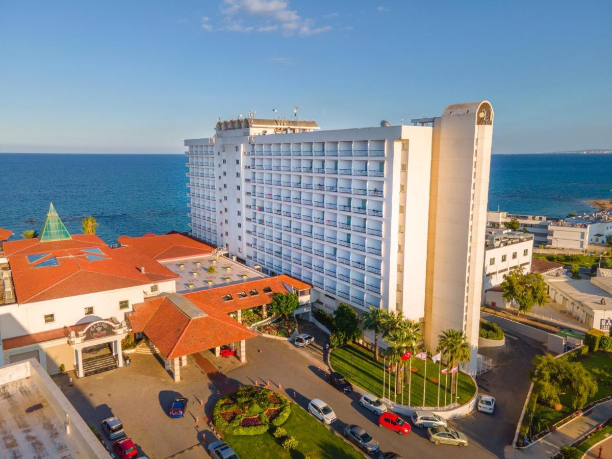 Salamis Bay Conti Resort Hotel & Casino Famagusta  Zewnętrze zdjęcie Aerial view of the hotel