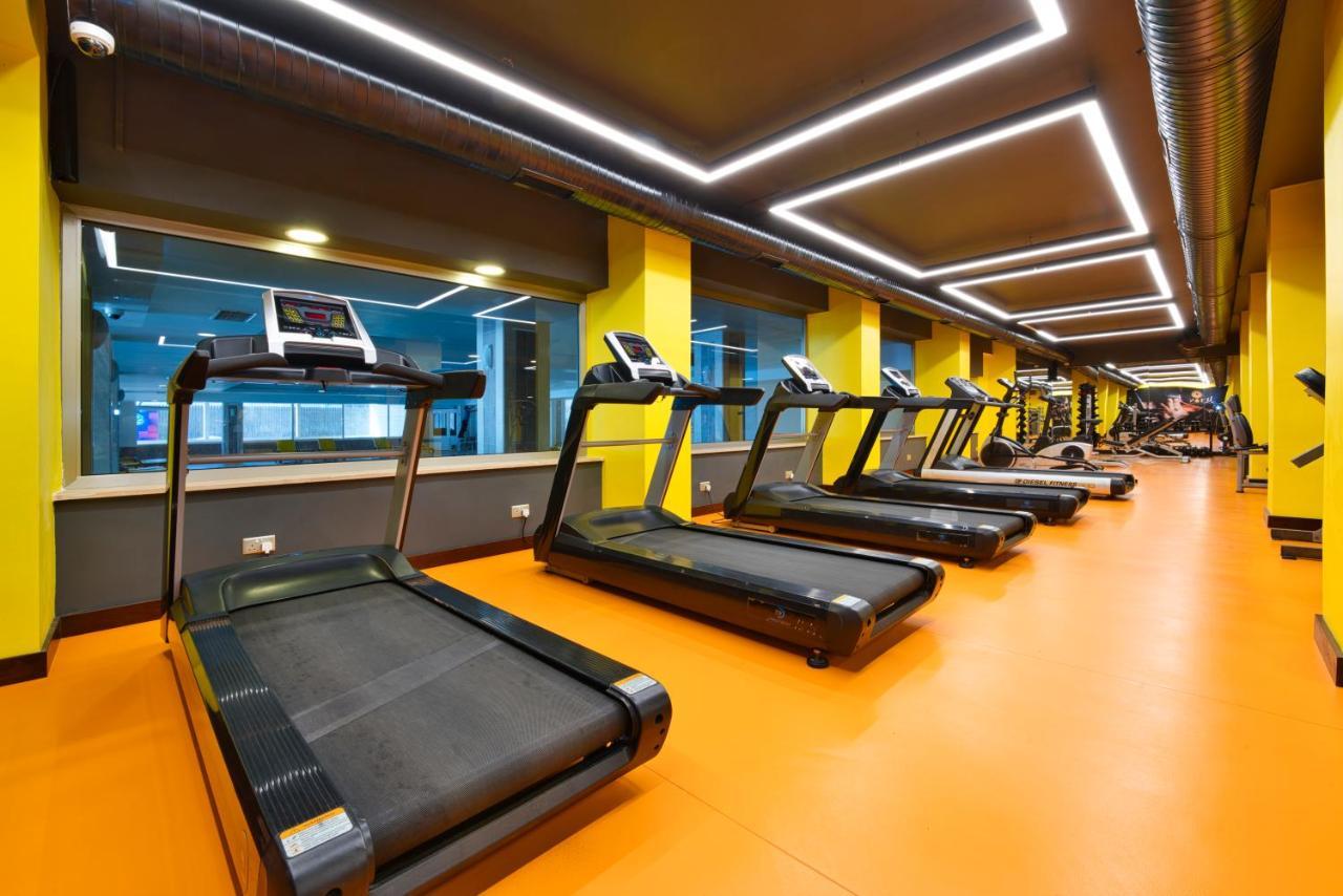 Salamis Bay Conti Resort Hotel & Casino Famagusta  Zewnętrze zdjęcie The gym at the hotel